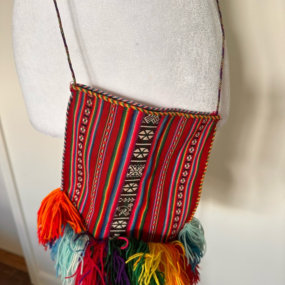 Colorful Striped Women's Tribal Bag